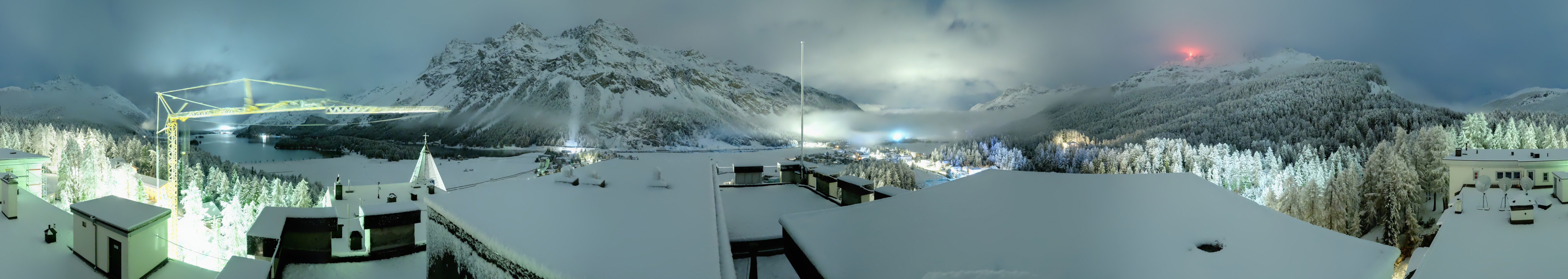 Archiv Foto Webcam Sils im Engadin - Silsersee