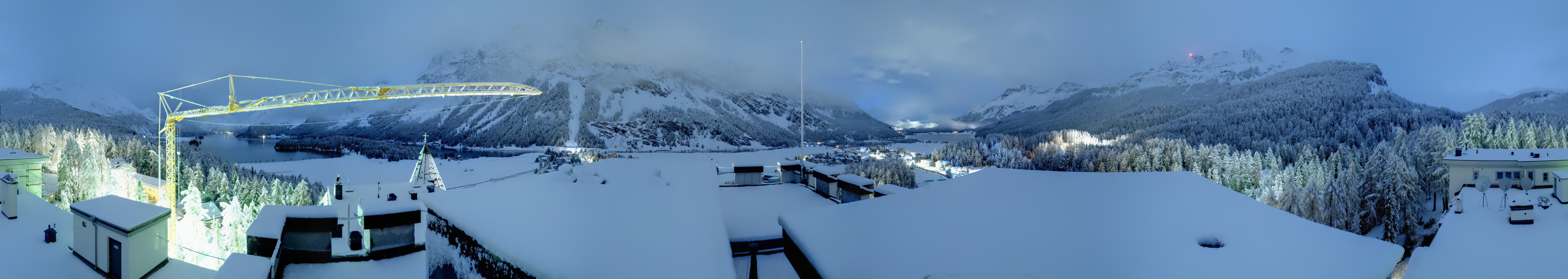Archiv Foto Webcam Sils im Engadin - Silsersee