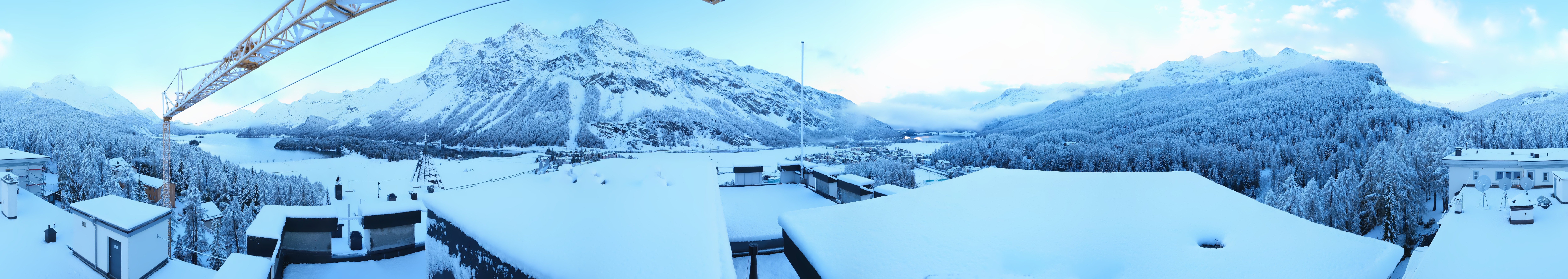 Archiv Foto Webcam Sils im Engadin - Silsersee