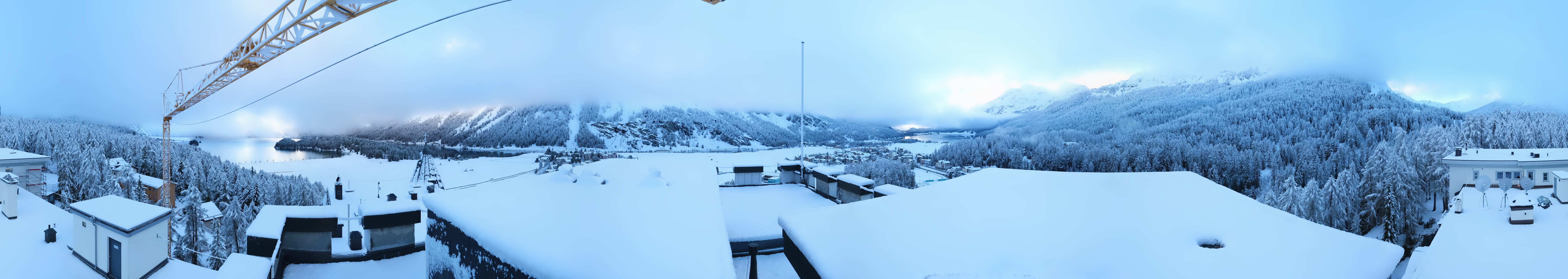 Archiv Foto Webcam Sils im Engadin - Silsersee
