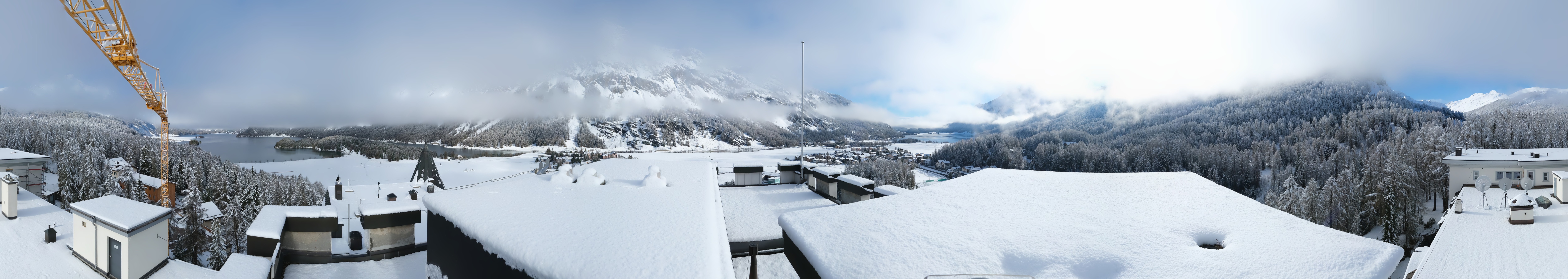 Archiv Foto Webcam Sils im Engadin - Silsersee