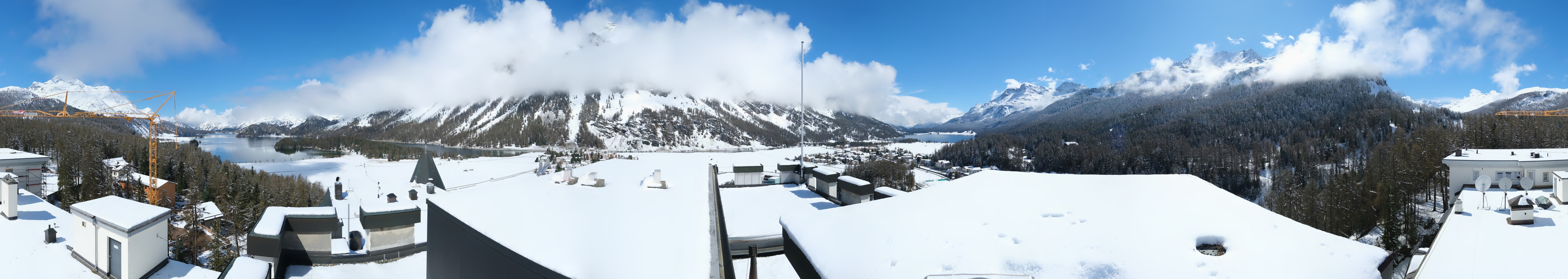 Archiv Foto Webcam Sils im Engadin - Silsersee