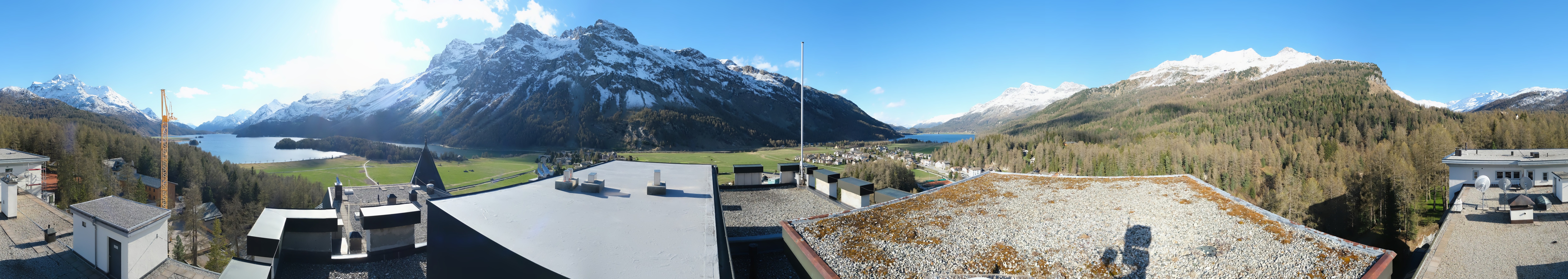 Archiv Foto Webcam Sils im Engadin - Silsersee