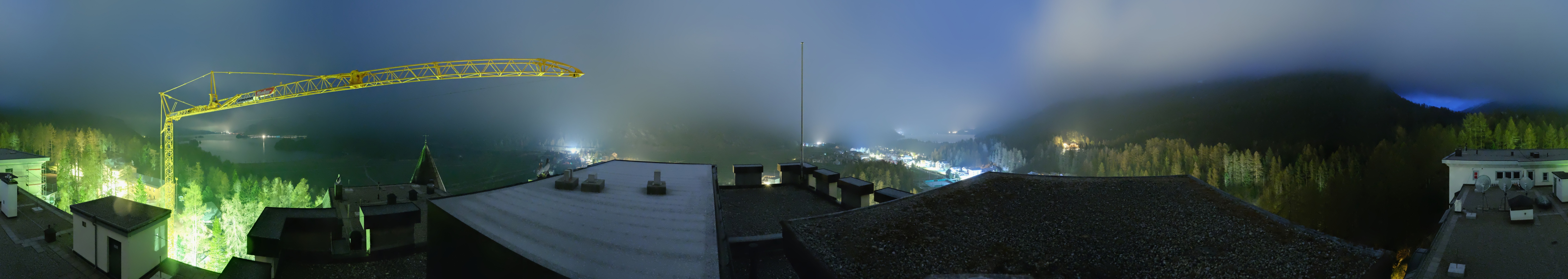 Archived image Webcam Engadin - Lake Silsersee