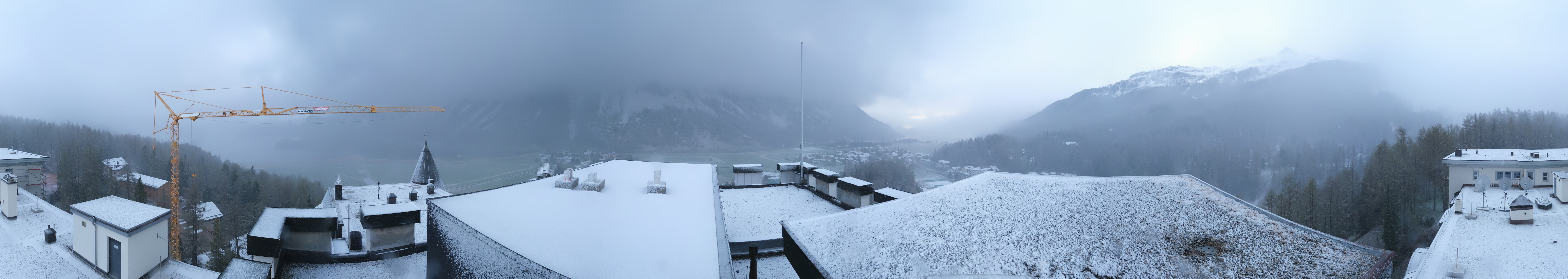 Archived image Webcam Engadin - Lake Silsersee