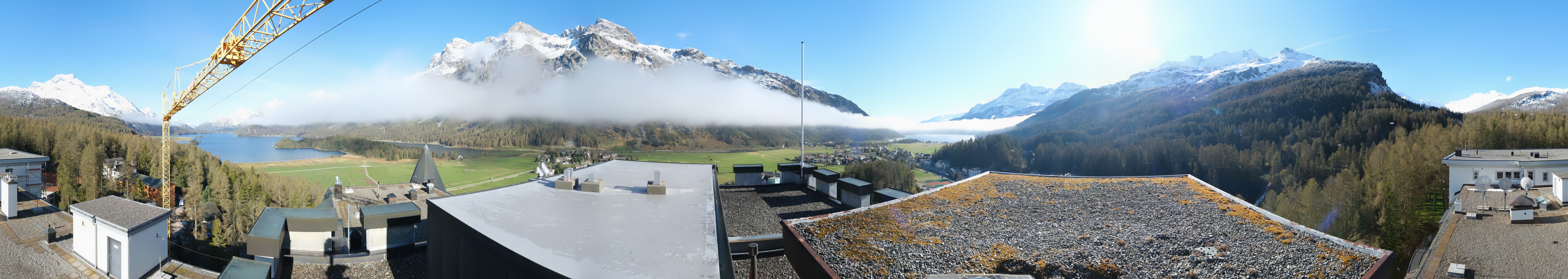 Archiv Foto Webcam Sils im Engadin - Silsersee