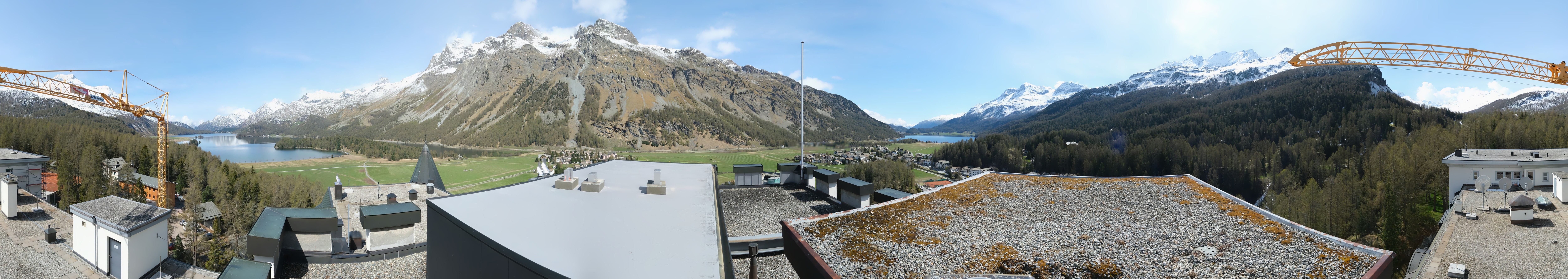Archiv Foto Webcam Sils im Engadin - Silsersee