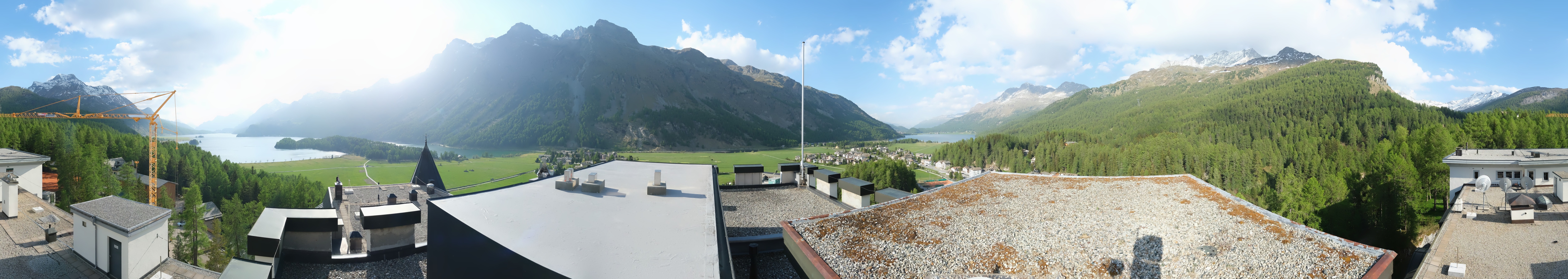 Archiv Foto Webcam Sils im Engadin - Silsersee