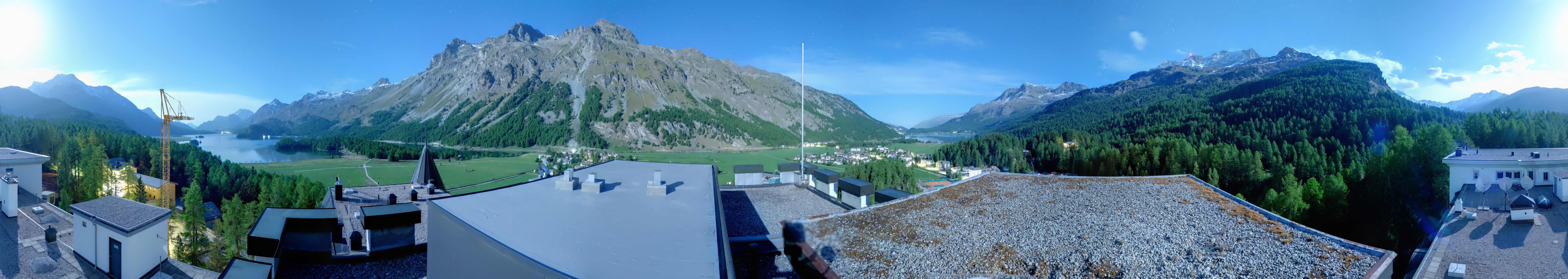 Archiv Foto Webcam Sils im Engadin - Silsersee