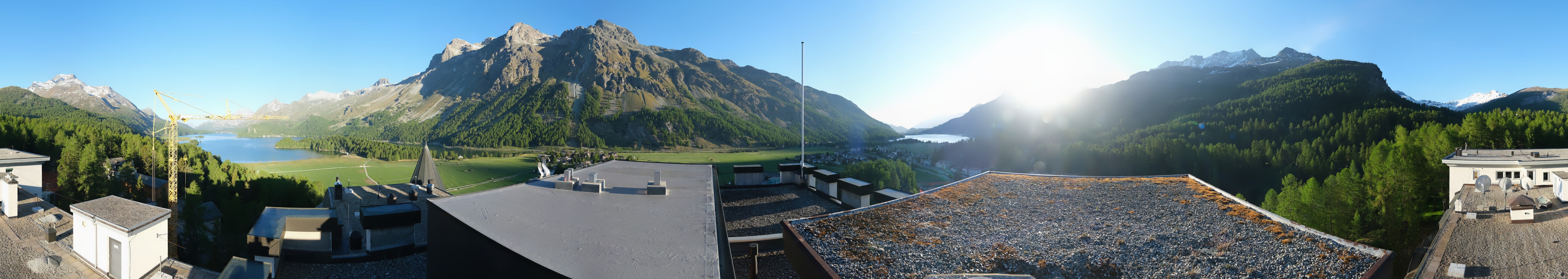 Archiv Foto Webcam Sils im Engadin - Silsersee