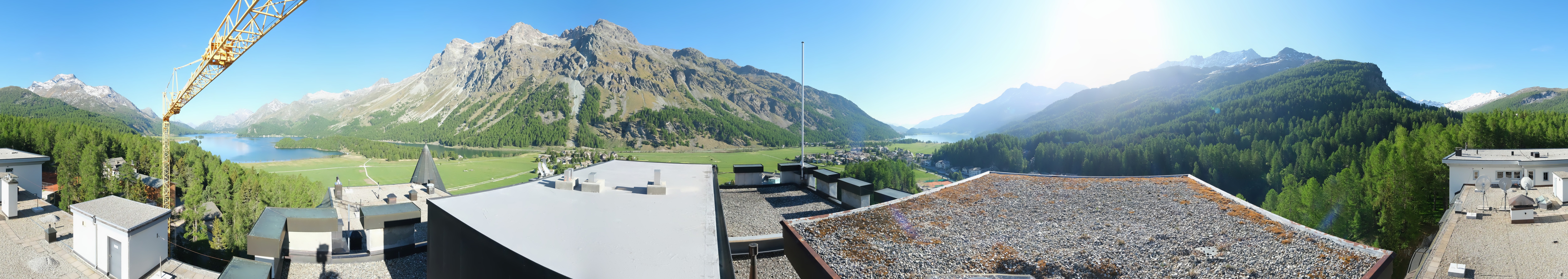 Archiv Foto Webcam Sils im Engadin - Silsersee