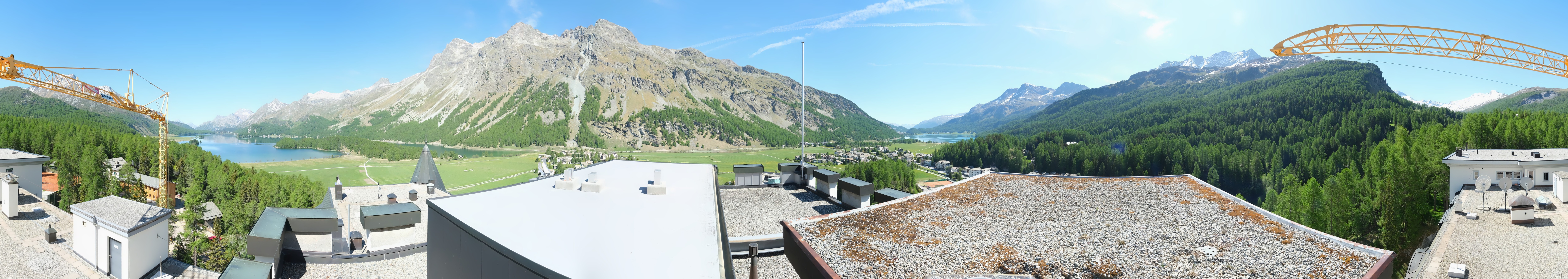 Archiv Foto Webcam Sils im Engadin - Silsersee