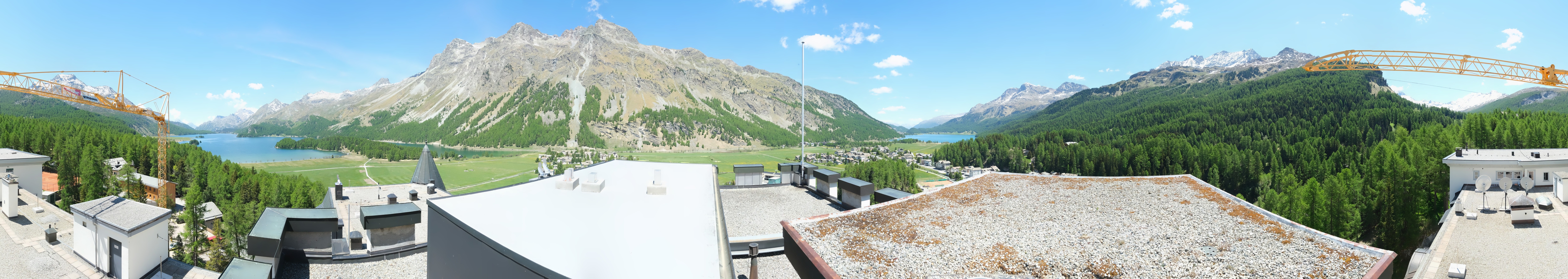 Archiv Foto Webcam Sils im Engadin - Silsersee
