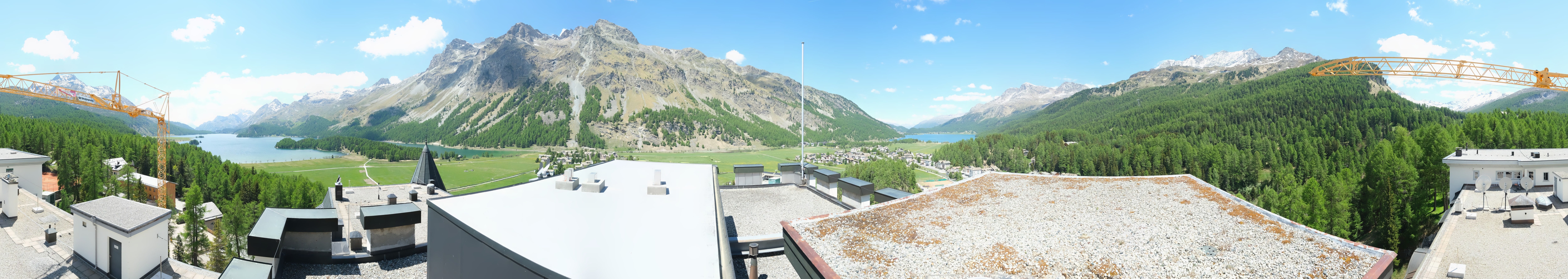 Archiv Foto Webcam Sils im Engadin - Silsersee