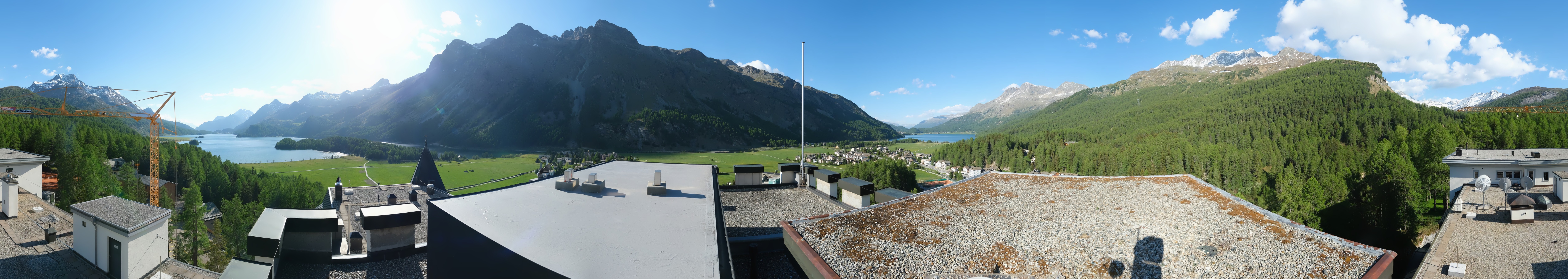 Archiv Foto Webcam Sils im Engadin - Silsersee