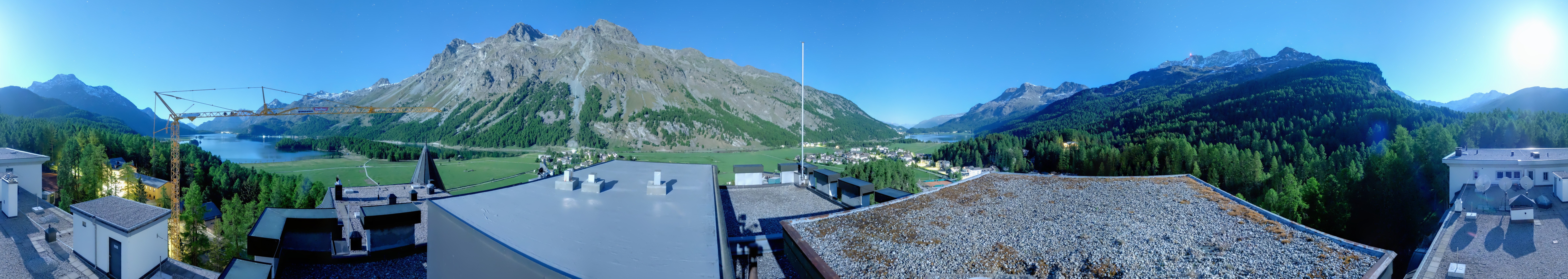 Archiv Foto Webcam Sils im Engadin - Silsersee