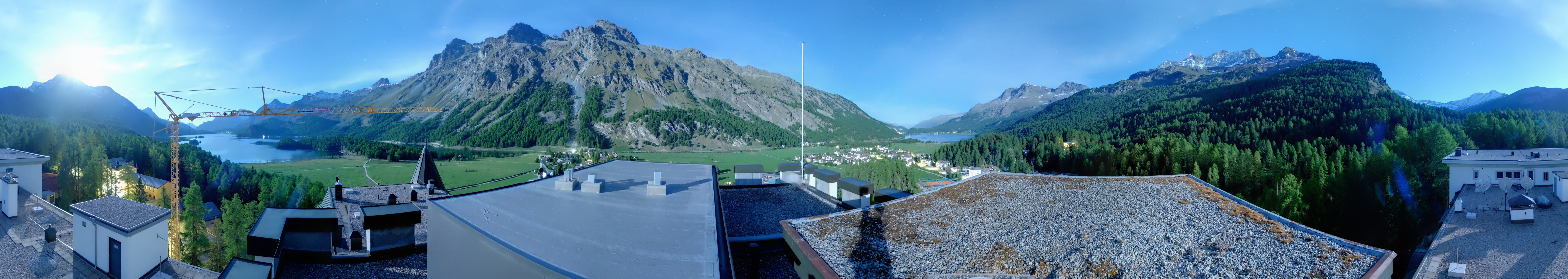 Archiv Foto Webcam Sils im Engadin - Silsersee