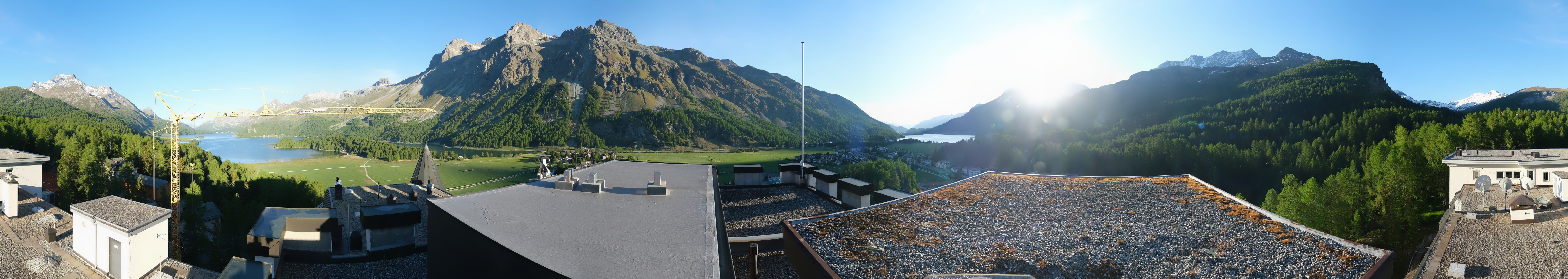 Archiv Foto Webcam Sils im Engadin - Silsersee
