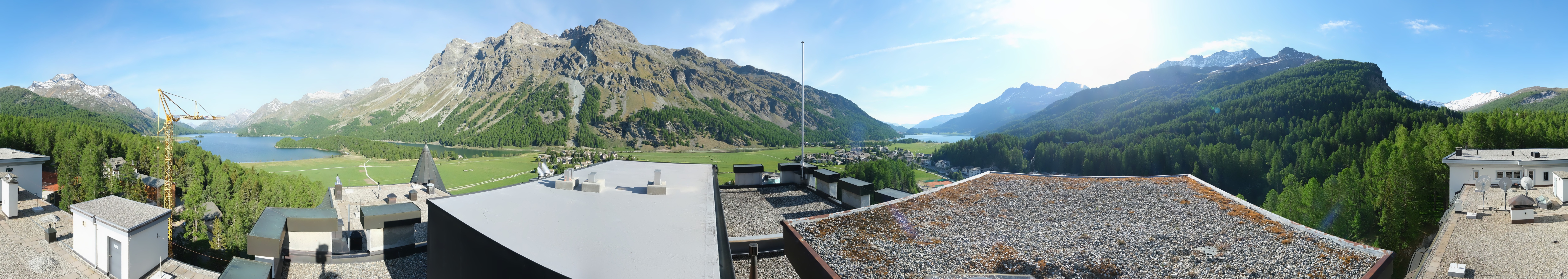 Archiv Foto Webcam Sils im Engadin - Silsersee