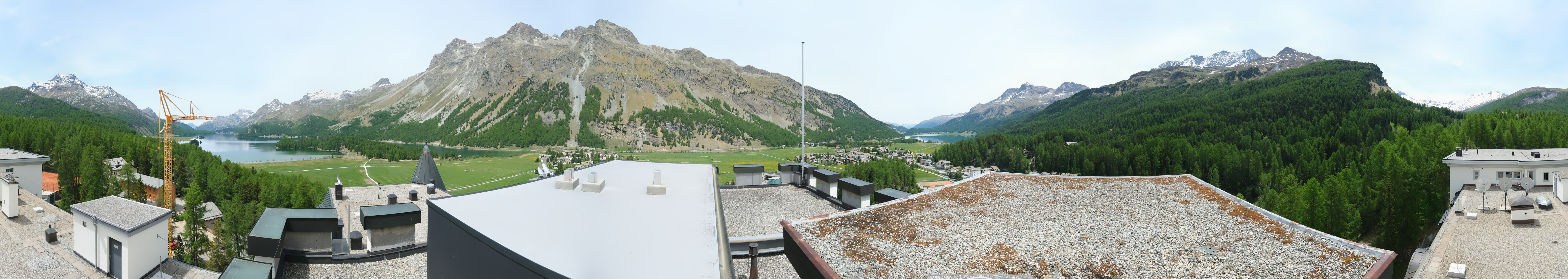 Archiv Foto Webcam Sils im Engadin - Silsersee