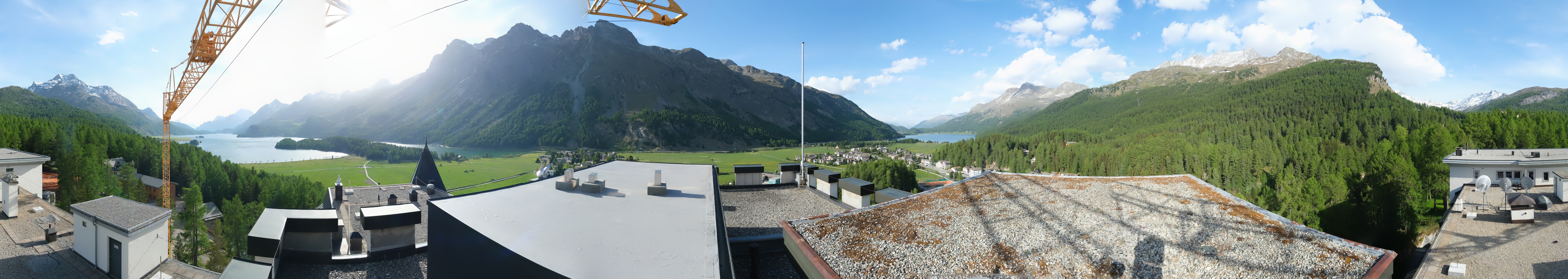 Archiv Foto Webcam Sils im Engadin - Silsersee