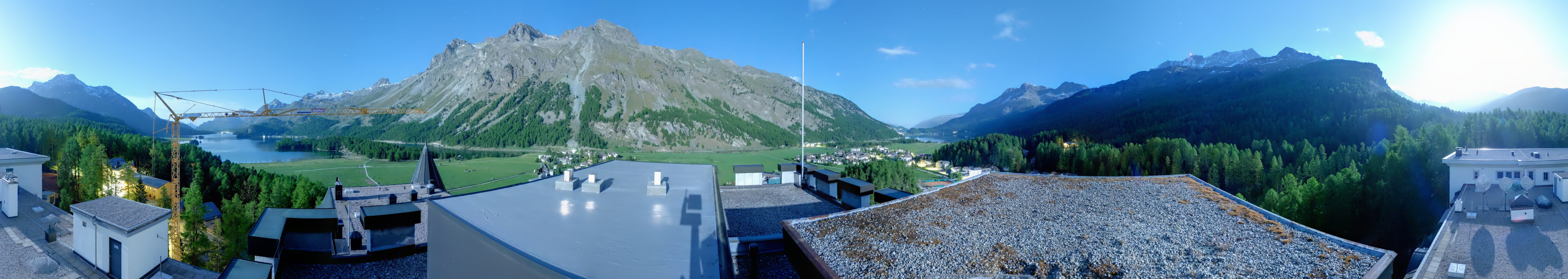 Archiv Foto Webcam Sils im Engadin - Silsersee