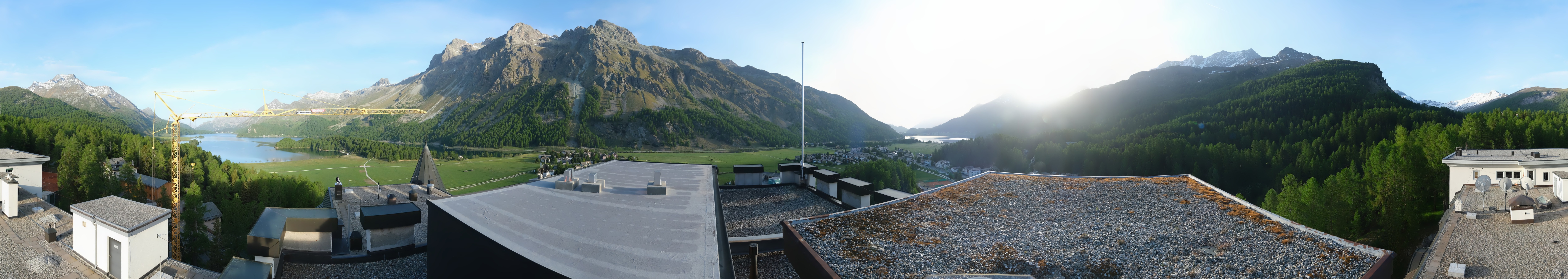 Archiv Foto Webcam Sils im Engadin - Silsersee