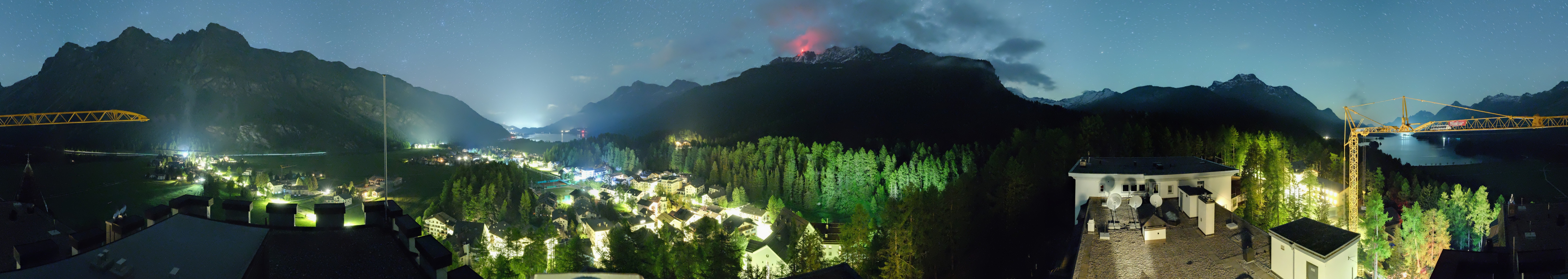 Archiv Foto Webcam Sils im Engadin - Silsersee
