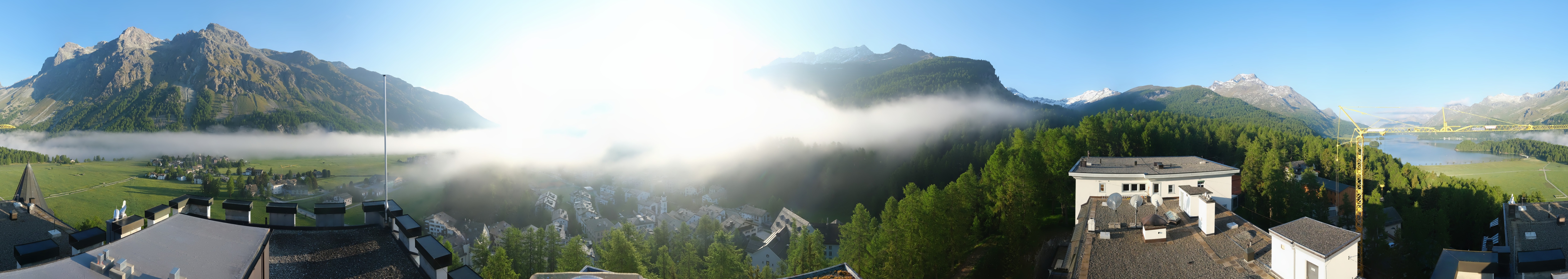 Archiv Foto Webcam Sils im Engadin - Silsersee