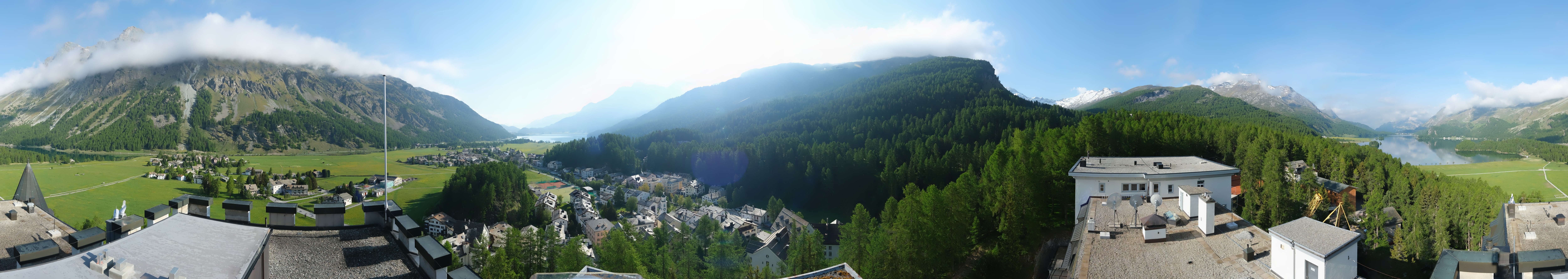 Archiv Foto Webcam Sils im Engadin - Silsersee