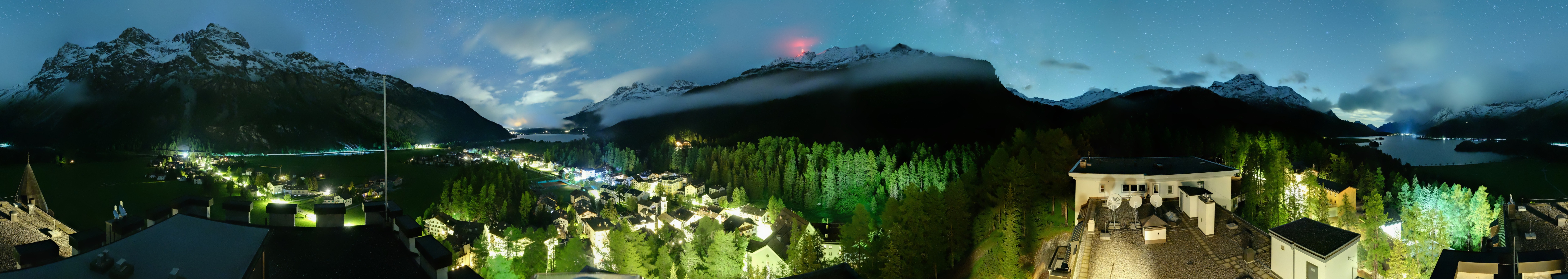 Archived image Webcam Engadin - Lake Silsersee