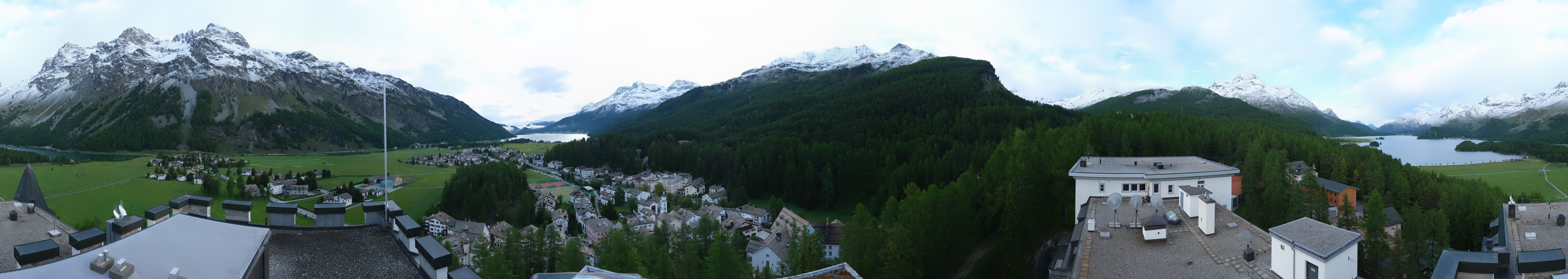 Archived image Webcam Engadin - Lake Silsersee