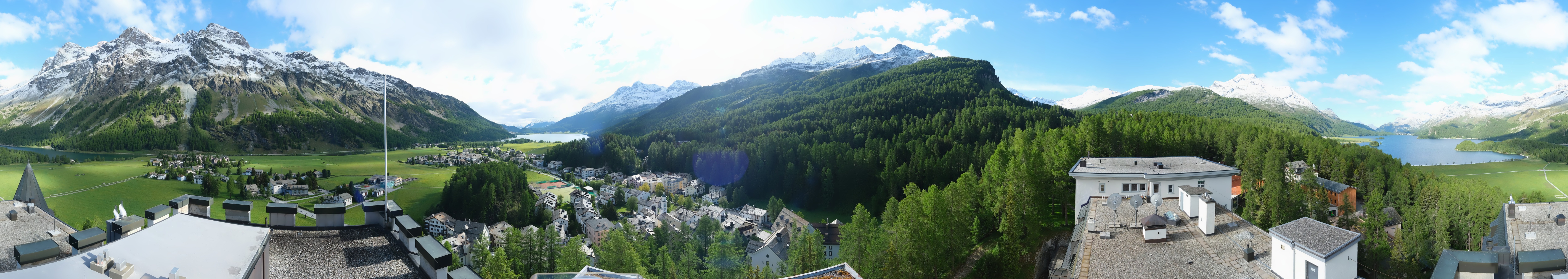 Archived image Webcam Engadin - Lake Silsersee