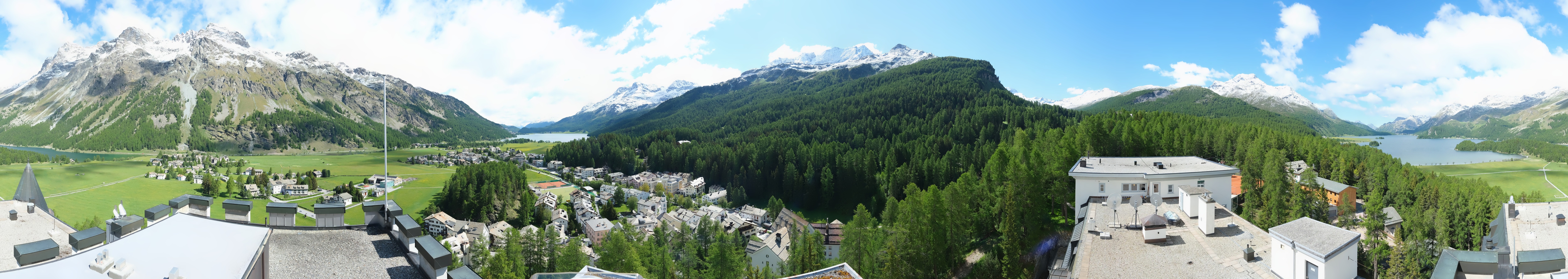 Archived image Webcam Engadin - Lake Silsersee