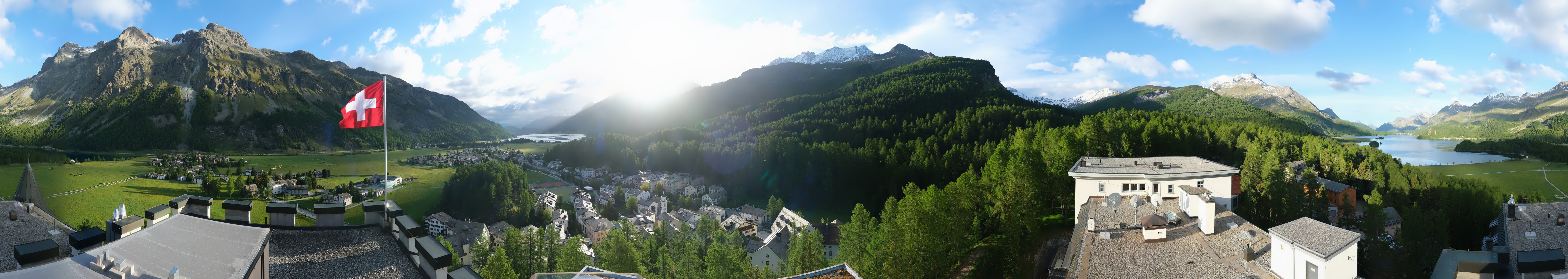 Archiv Foto Webcam Sils im Engadin - Silsersee