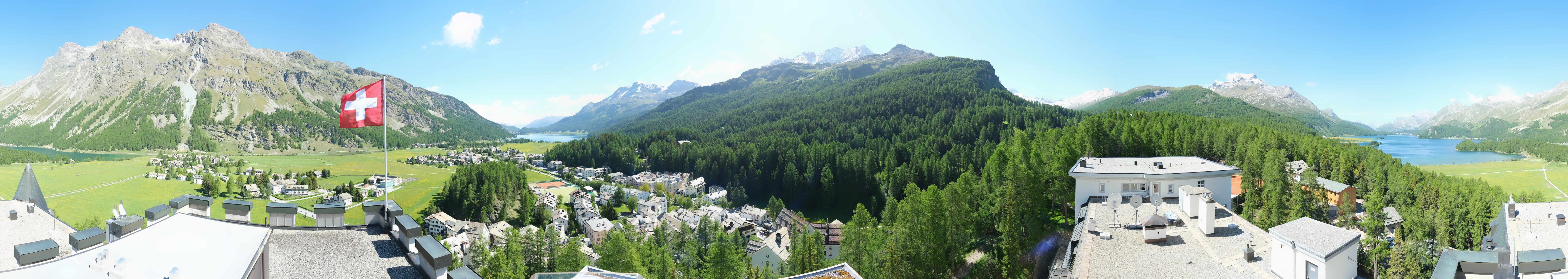 Archiv Foto Webcam Sils im Engadin - Silsersee