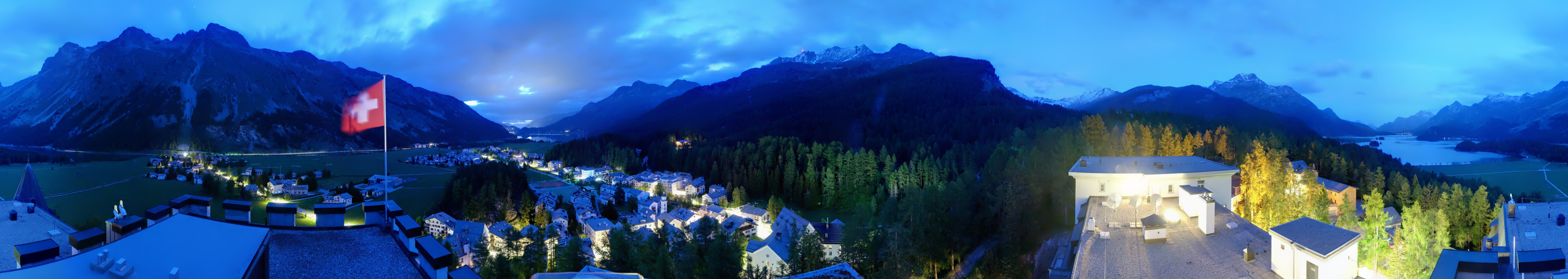 Archiv Foto Webcam Sils im Engadin - Silsersee