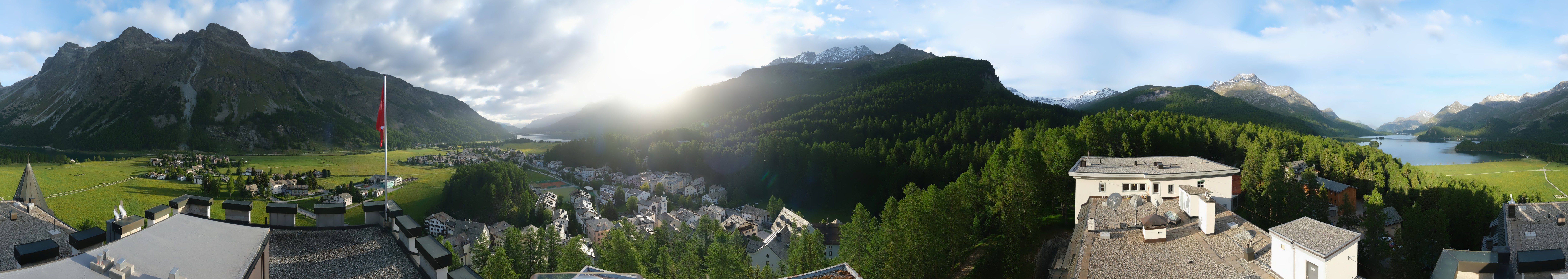 Archiv Foto Webcam Sils im Engadin - Silsersee