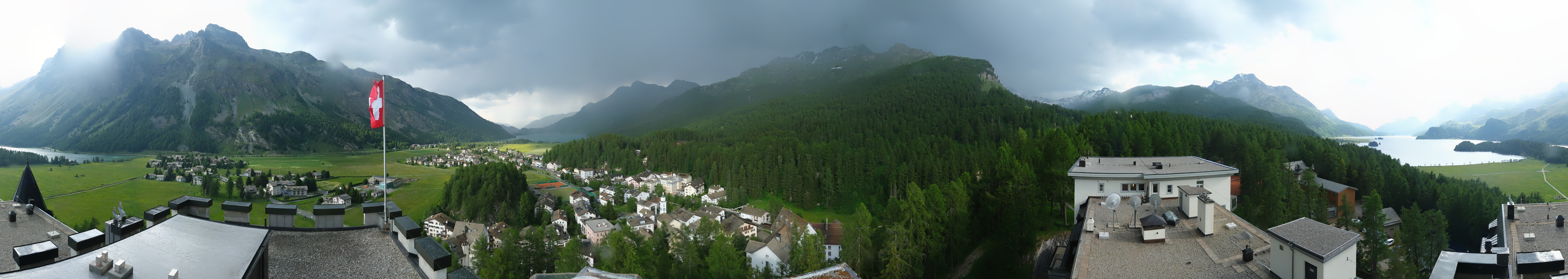 Archived image Webcam Engadin - Lake Silsersee