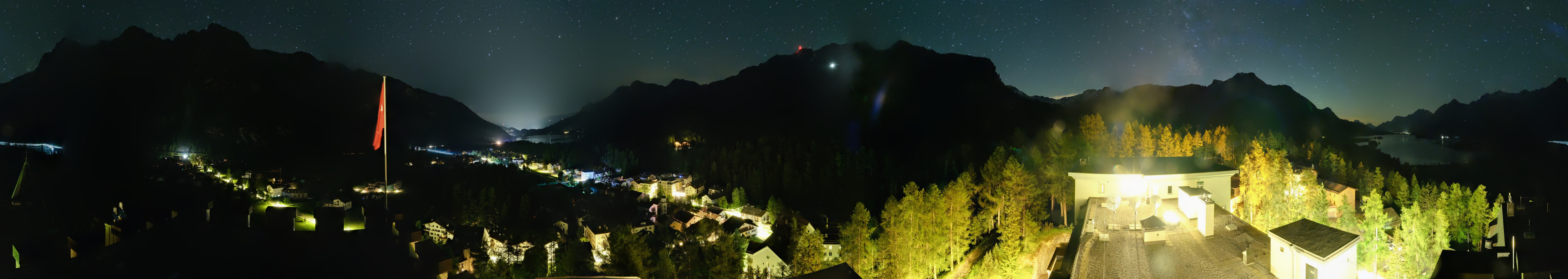 Archived image Webcam Engadin - Lake Silsersee