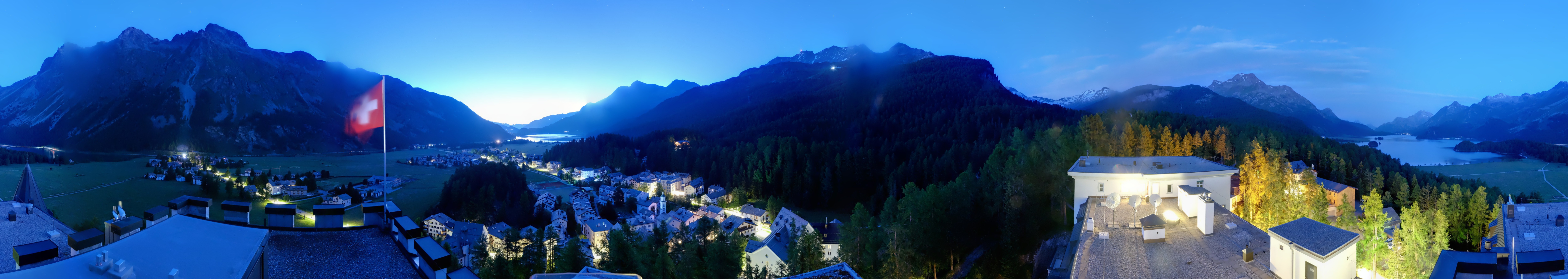 Archived image Webcam Engadin - Lake Silsersee