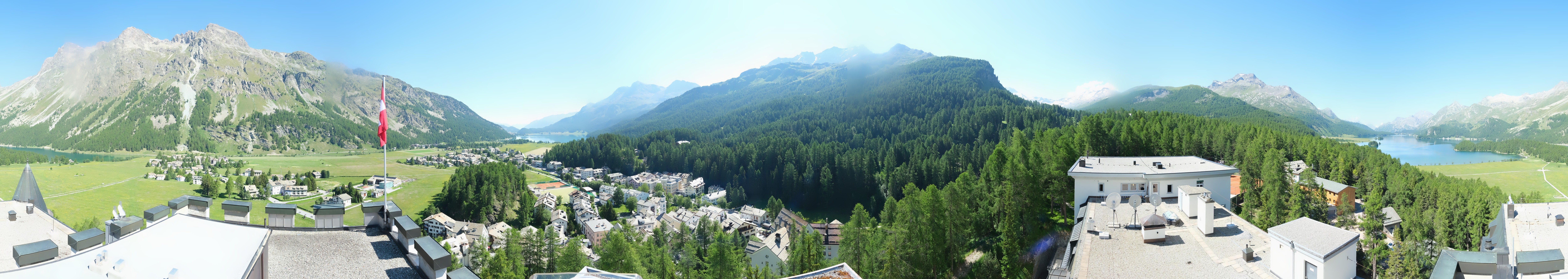 Archived image Webcam Engadin - Lake Silsersee