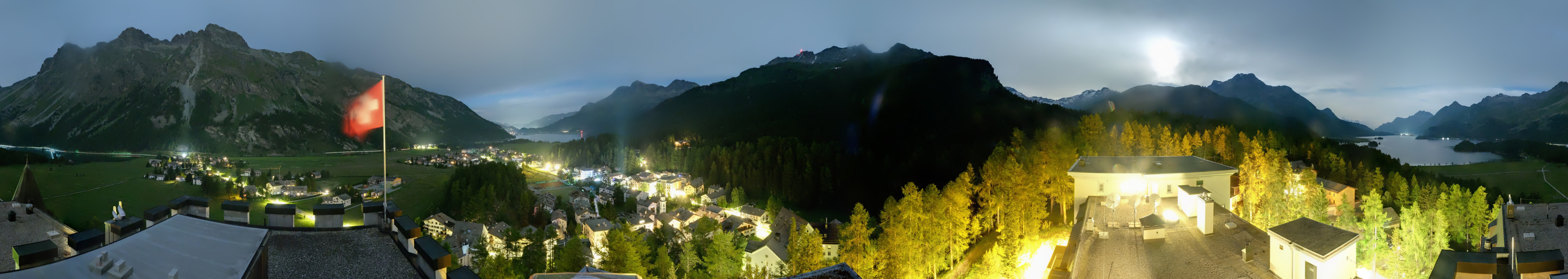 Archiv Foto Webcam Sils im Engadin - Silsersee