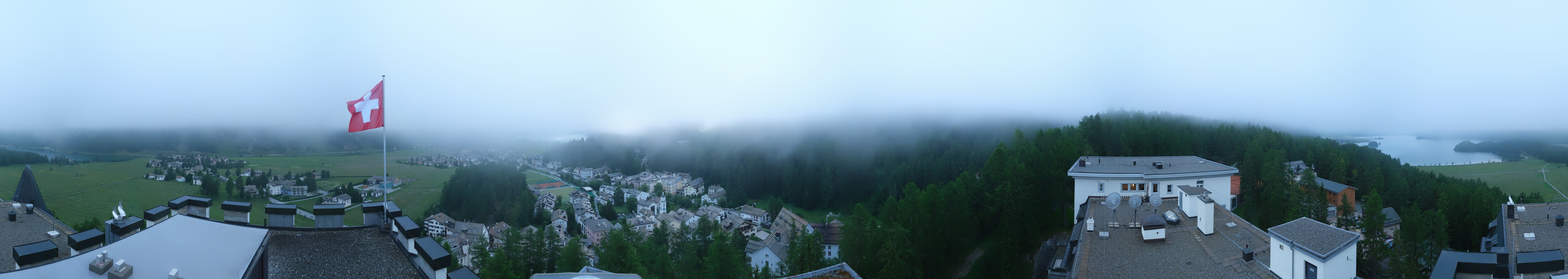 Archived image Webcam Engadin - Lake Silsersee
