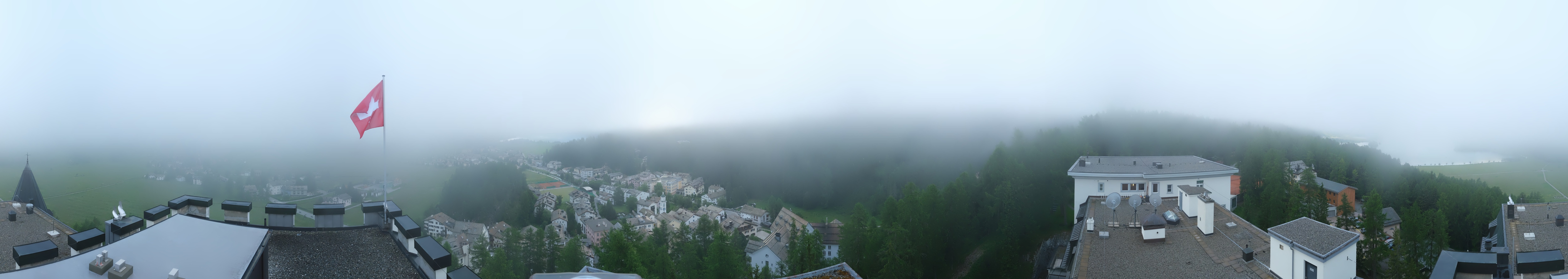Archived image Webcam Engadin - Lake Silsersee