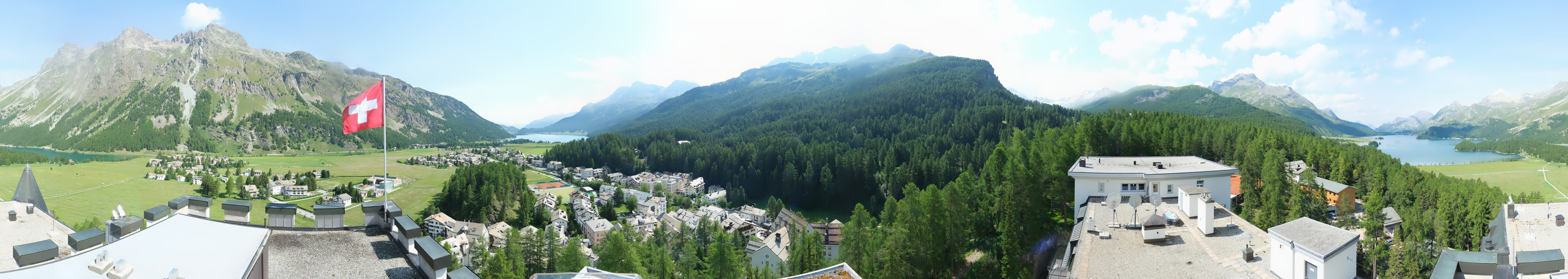 Archived image Webcam Engadin - Lake Silsersee