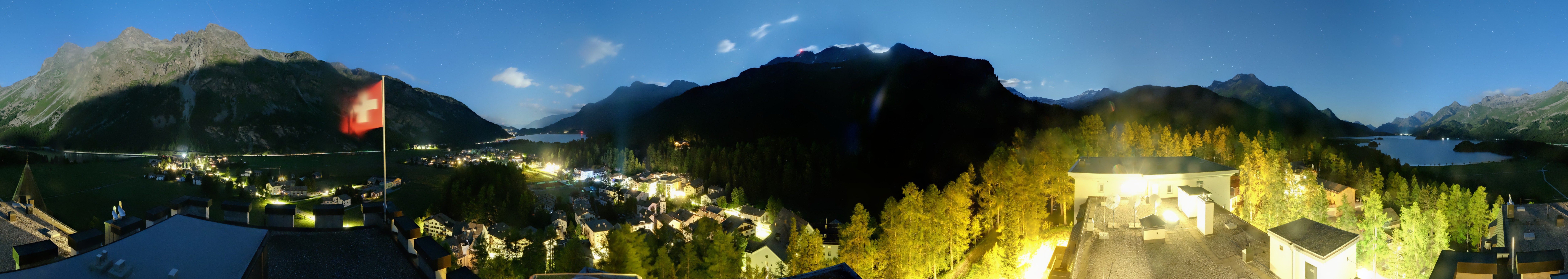 Archived image Webcam Engadin - Lake Silsersee
