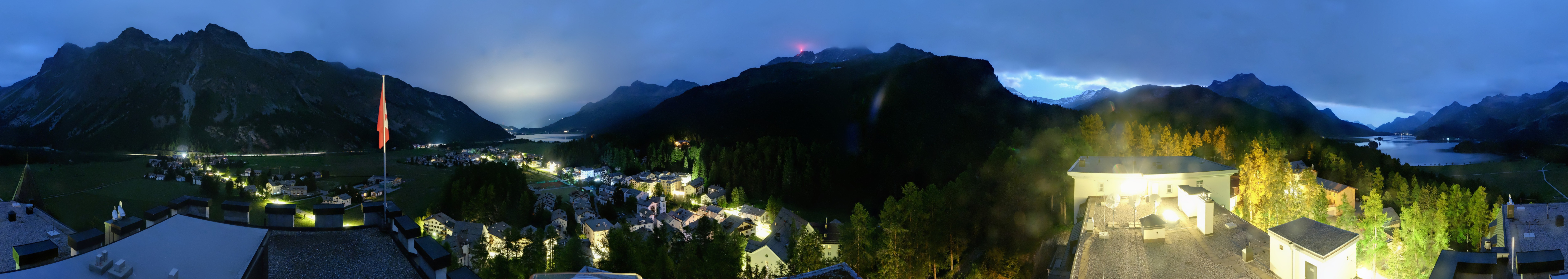 Archived image Webcam Engadin - Lake Silsersee