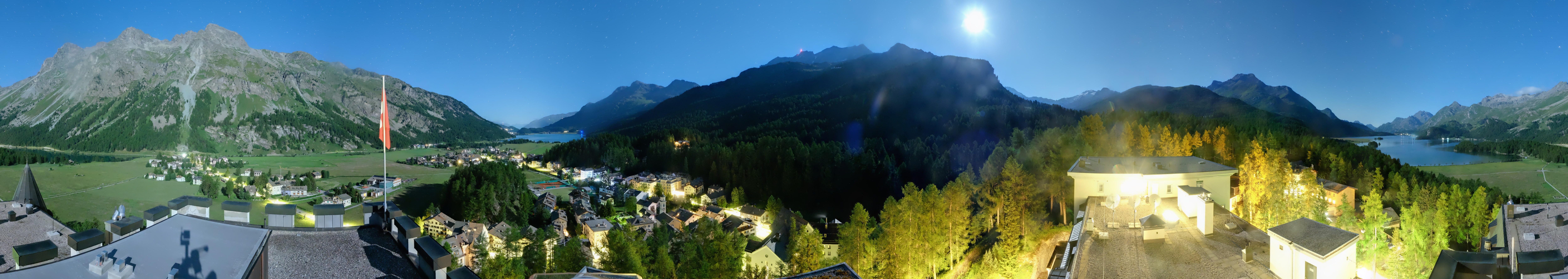 Archiv Foto Webcam Sils im Engadin - Silsersee
