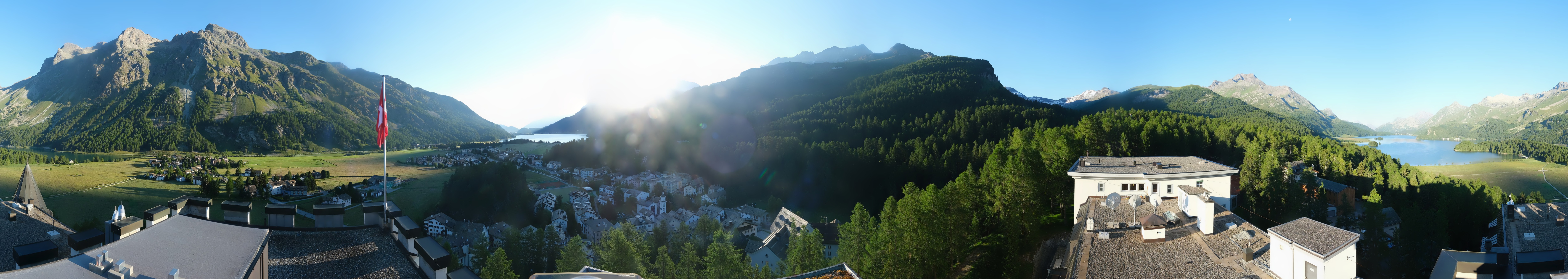Archiv Foto Webcam Sils im Engadin - Silsersee